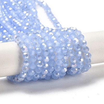 Imitation Jade Glass Beads Stands EGLA-A035-J4mm-B03-1
