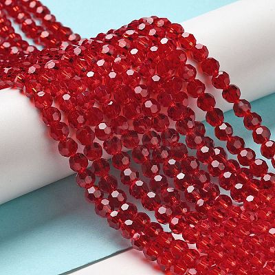 Transparent Glass Beads LS-EGLA-A035-T6mm-D07-1