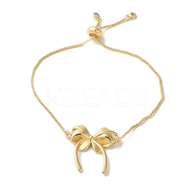 Brass Micro Pave Cubic Zirconia Silder Bracelets for Women LS-BJEW-C070-01B-G-1