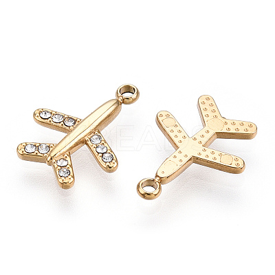 304 Stainless Steel Charms STAS-T064-27G-1