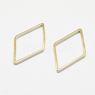 Long-Lasting Plated Brass Linking Rings LS-KK-K193-128G-NF-1
