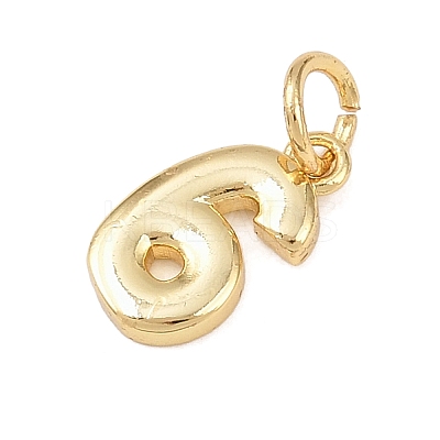Brass Charms KK-G544-10G-06-1