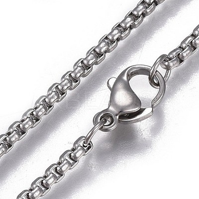 Non-Tarnish 304 Stainless Steel Pendant Necklaces NJEW-P252-01P-1