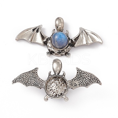Natural Labradorite Pendants KK-A173-10AS-1