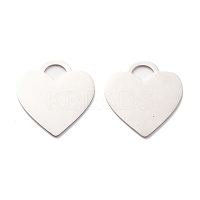 Non-Tarnish 304 Stainless Steel Pendants STAS-A057-05P-1