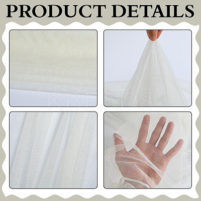 Polyester Mesh Fabric DIY-WH20009-40C-1