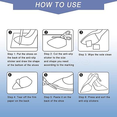 8Pcs 2 Style Shoe Sole Repair FIND-CA0006-84-1