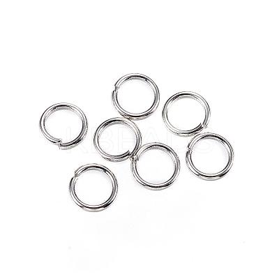 Tarnish Resistant 304 Stainless Steel Open Jump Rings STAS-D448-096P-4.5mm-1