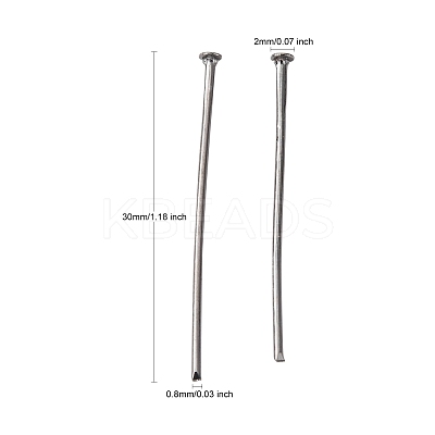 Iron Flat Head Pins X-HPB3.0cm-1