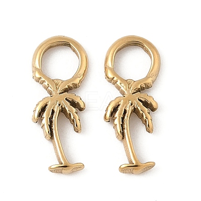 304 Stainless Steel Charms STAS-L022-529G-1