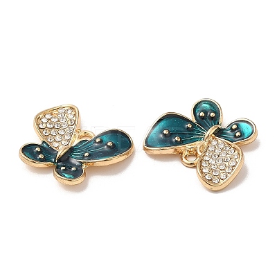 Alloy Enamel Pendants ENAM-K069-27G-01-1