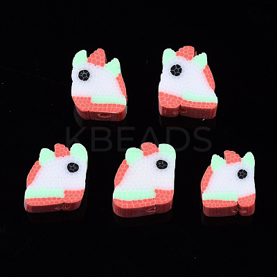 Handmade Polymer Clay Beads CLAY-N008-021D-1