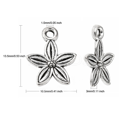 Tibetan Style Alloy Pendants X-LF0352Y-NF-1