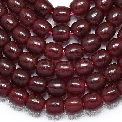 Natural Malaysia Jade Beads Strands G-B165-F02-10x10mm-1