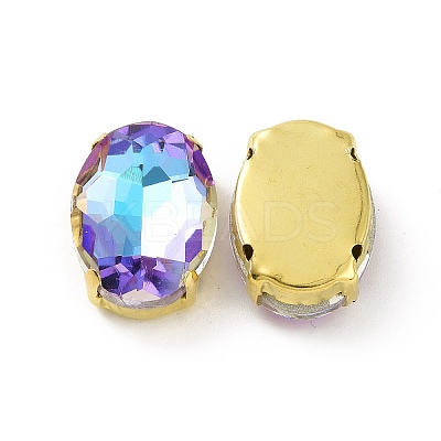 Oval Sew on Rhinestone DIY-E062-06G-A03-1