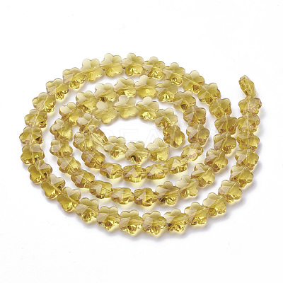 Transparent Glass Beads GLAA-Q066-10mm-C11-1