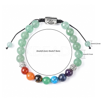 Chakra Jewelry BJEW-I273-H08-1
