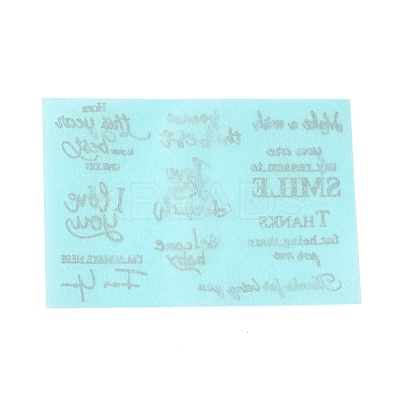 Brass Self-Adhesive Picture Stickers LS-DIY-C059-01B-1