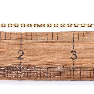 3.28 Feet Ion Plating(IP) 304 Stainless Steel Cable Chains X-CHS-H007-55G-1