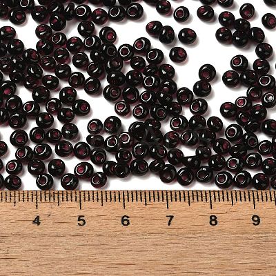 Transparent Colours Glass Seed Beads SEED-P006-02A-14-1