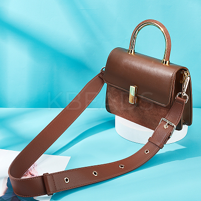 Imitation Leather Bag Strap FIND-WH0040-10B-1