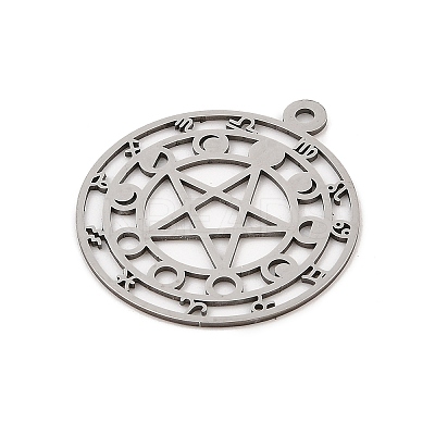 201 Stainless Steel Pendants LS-STAS-Z109-02P-1-1