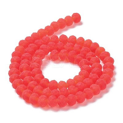 Transparent Glass Beads Strands LS-EGLA-A034-T8mm-MD01-1