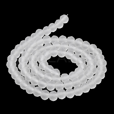 Transparent Glass Beads Strands X1-EGLA-A034-T4mm-MD19-1