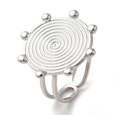 304 Stainless Steel Finger Rings RJEW-C109-04P-1