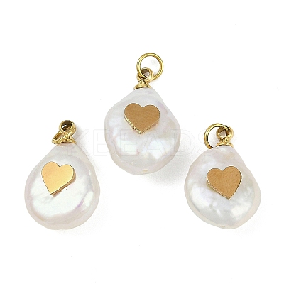 Natural Keshi Pearl Pendants LS-STAS-Z136-01G-04-1