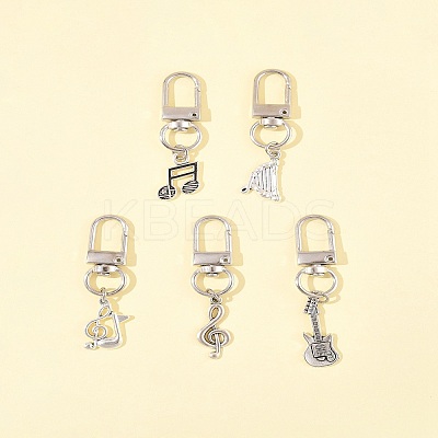 5 Pcs Alloy Pendant Decorations HJEW-FS00035-01-1