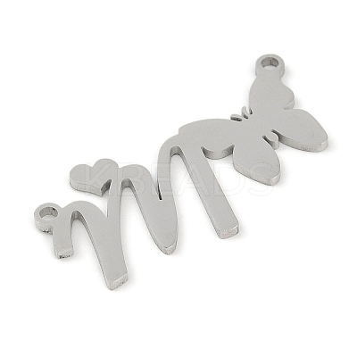 Non-Tarnish 304 Stainless Steel Pendants STAS-L279-002P-M-1