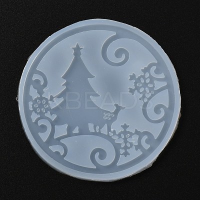 Christmas Coaster Food Grade Silicone Molds DIY-H145-09-1