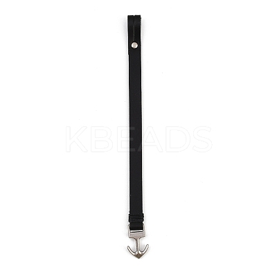 Plain Leather Cord Bracelets BJEW-F468-19-1