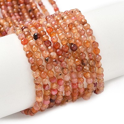 Natural Agate Beads Strands G-E469-12U-1