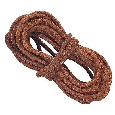 5M DIY Frosted Cowhide Leather Cord OCOR-GF0004-97C-04-1