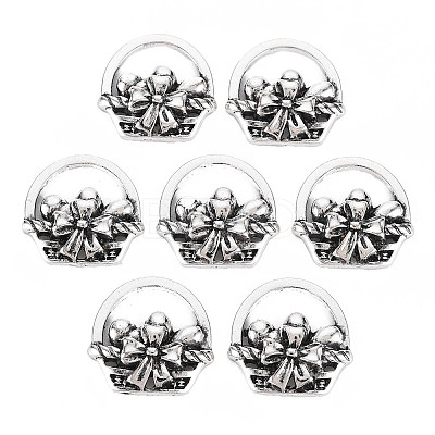Tibetan Style Alloy Pendants PALLOY-T075-140AS-RS-1