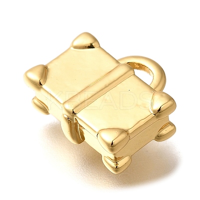 Rack Plating Brass Pendants KK-M313-08G-01-1