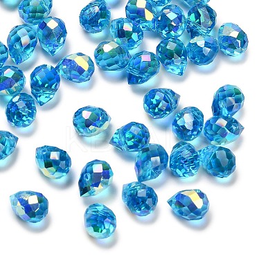 Transparent Glass Charms LS-GLAA-P070-A14-1