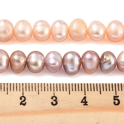 Natural Cultured Freshwater Pearl Beads Strands PEAR-C003-12C-1