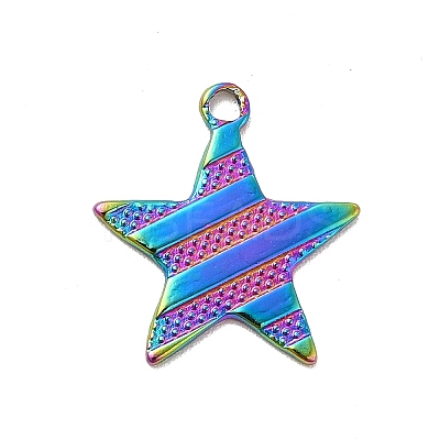 Ion Plating(IP) 304 Stainless Steel Pendants STAS-F282-05MC-1
