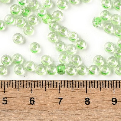 Transparent Inside Colours Glass Seed Beads X1-SEED-A032-04C-1