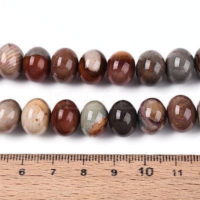 Natural Ocean Jasper Beads Strands G-T144-53A-01-1