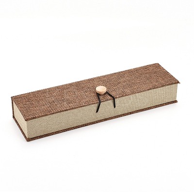 Rectangle Wooden Necklace Boxes OBOX-N013-04-1