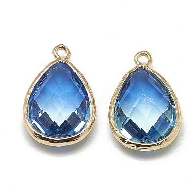Glass Pendants GLAA-Q068-12A-14-1