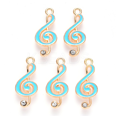 Alloy Enamel Pendants ENAM-S121-021-1