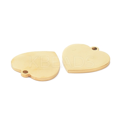 Ion Plating(IP) 304 Stainless Steel Pendants STAS-P291-07G-1