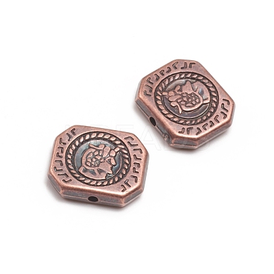 CCB Plastic Beads CCB-F006-46R-1