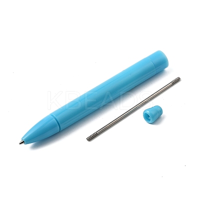Plastic Ball-Point Pen AJEW-C040-04J-1
