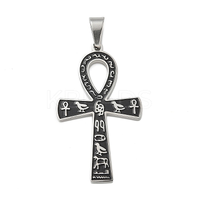 304 Stainless Steel Enamel Pendants STAS-G346-26P-1